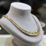 گردنبند گارتیه حصیری کد 01