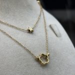 گردنبند طرح گل و ستاره کد 25
